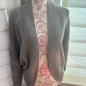 White House Black Market Charcoal Cardigan